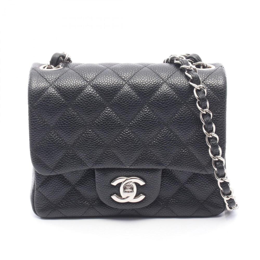 Chanel Mini Matelassé Shoulder Bag/Handbag, Caviar Leather (Grained Calfskin)...